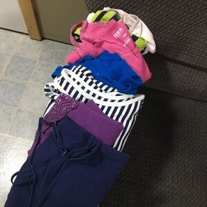 Colorful Tank Top Bundle - Pink, Blue, Purple